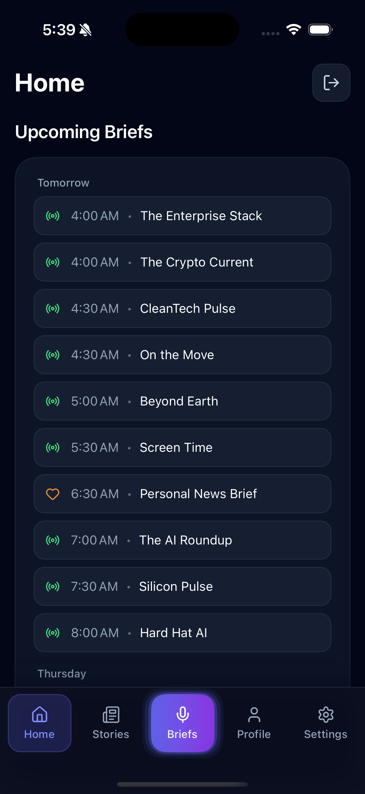 Schedule For Your Day